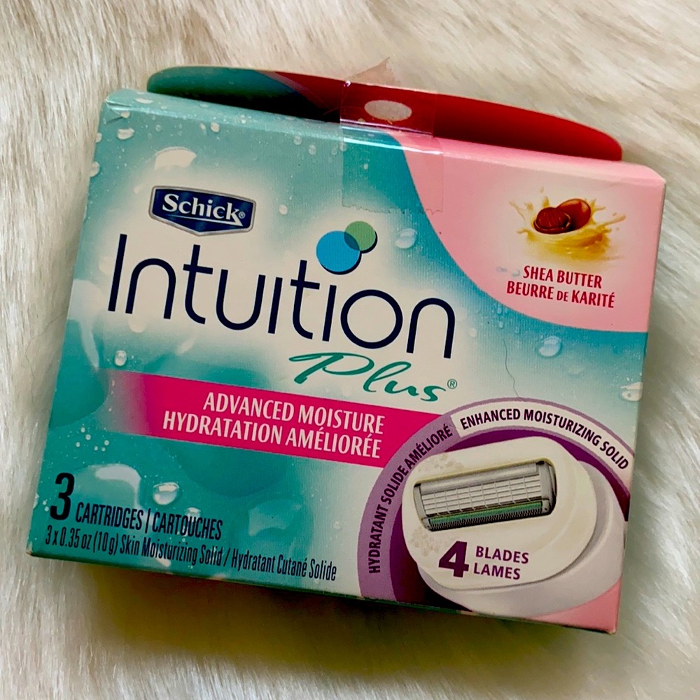 Schick Intuition plus 3 cartridges set